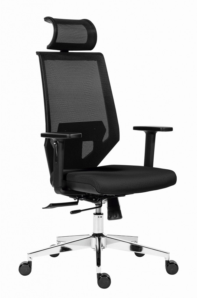 Antares EDGE kancelářská židle - Antares - černá, plast + textil + kov