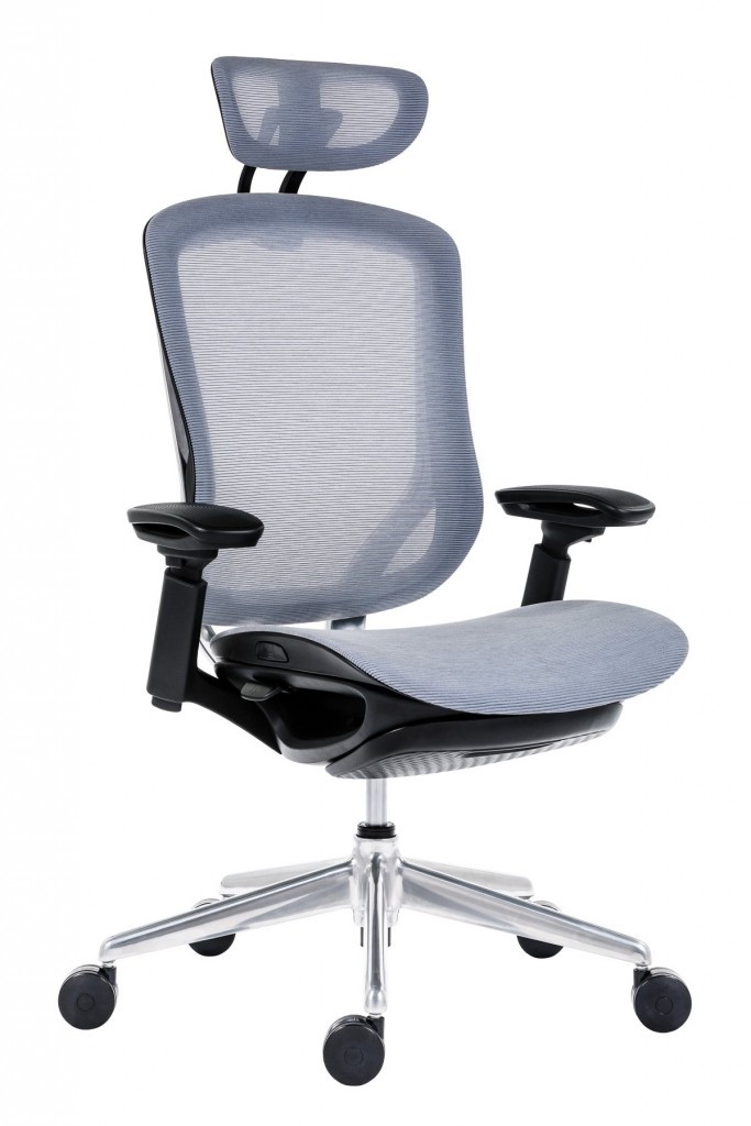 Antares BAT NET PERF designová židle s opěrkou na nohy - Antares, plast + textil + kov