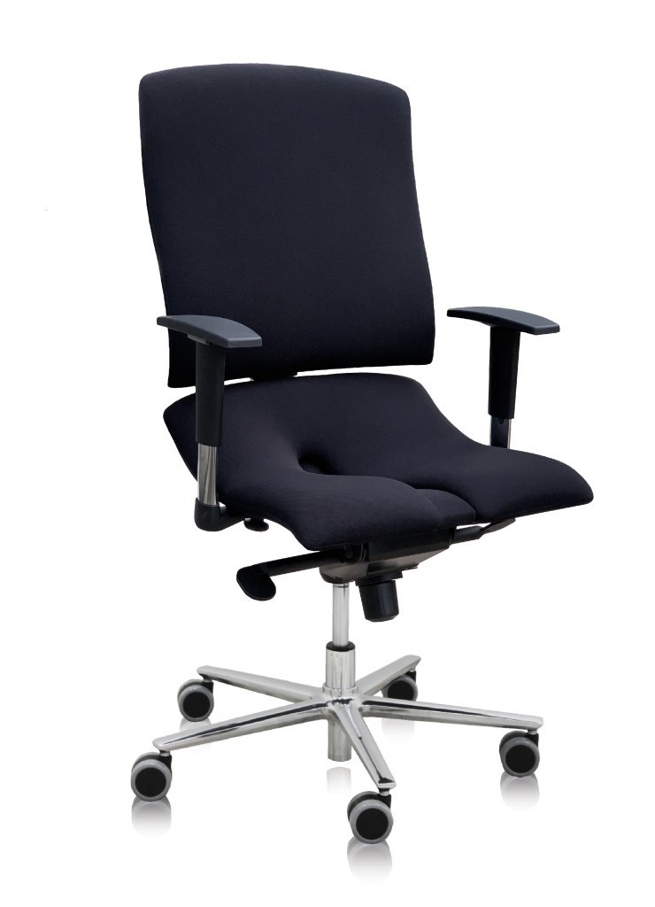 Asana Zdravotní židle - Asana STEEL Standard, plast + textil + kov