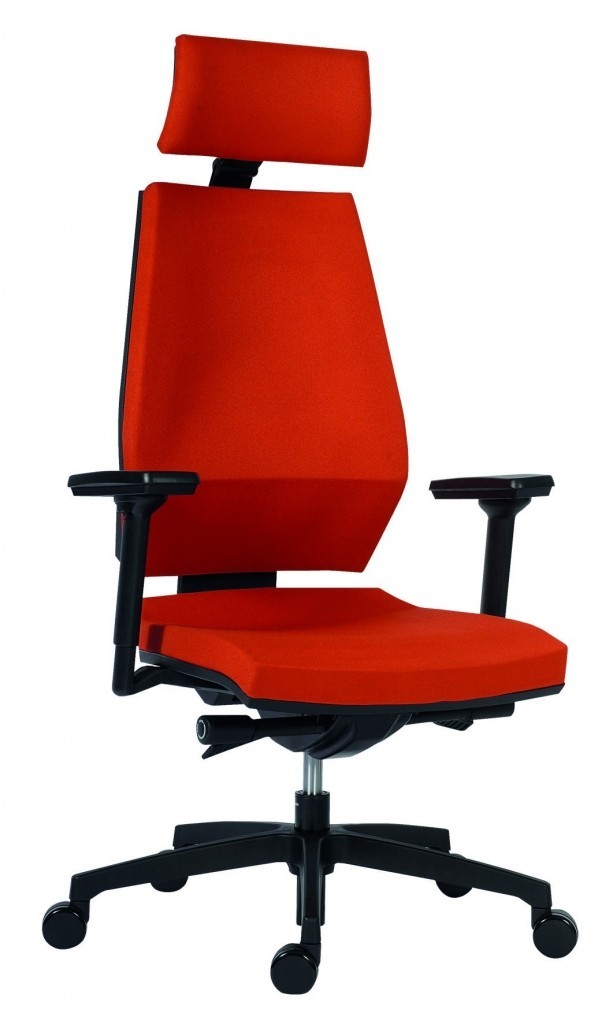 Antares SYN Motion 1870 kancelářská židle s podhlavníkem - Antares, plast + textil
