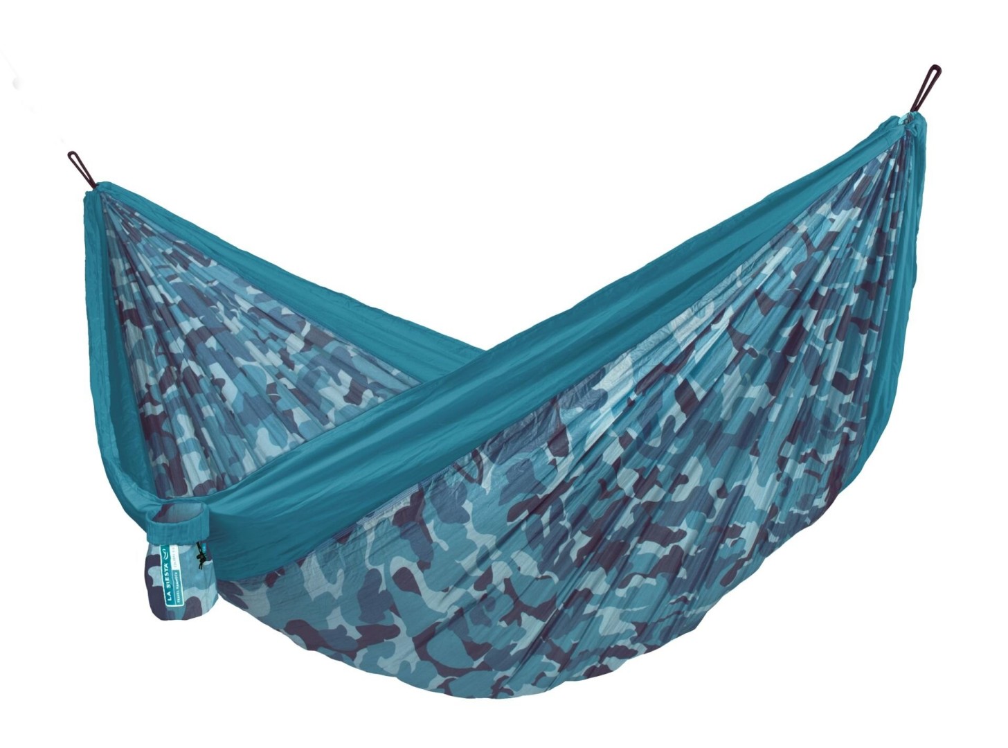 Levně La Siesta Cestovní houpací síť COLIBRI 3.0 CAMO DOUBLE - river