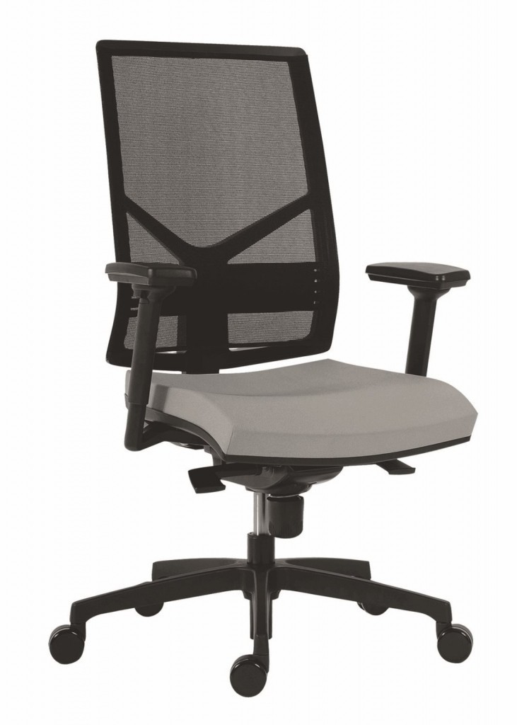 Antares SYN Omnia 1850 kancelářská židle - Antares - černá, plast + textil + kov