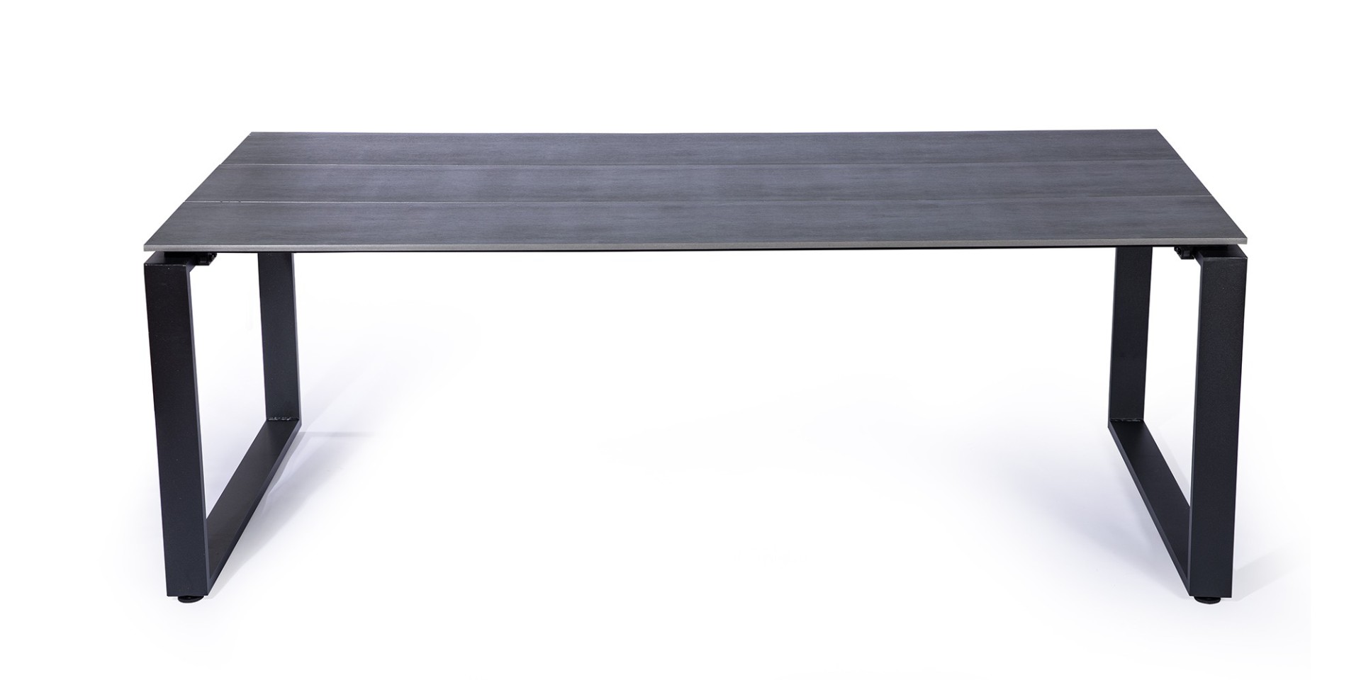 Texim STRONG - zahradní designový stůl, hliník + umělé dřevo