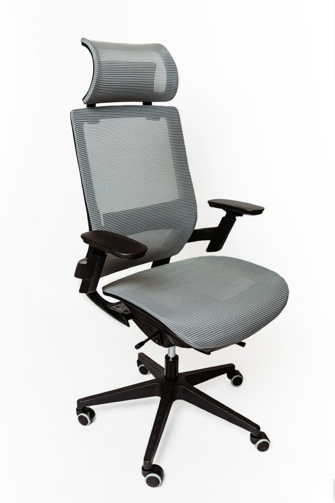 Spinergo OPTIMAL Spinergo - aktivní kancelářská židle - šedá, plast + textil + kov