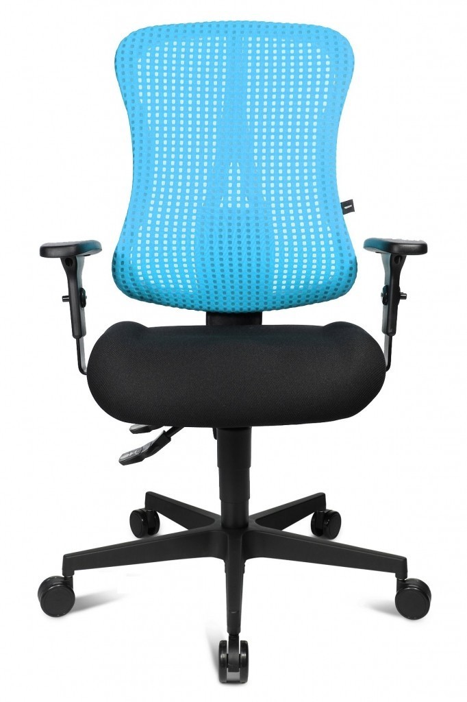 Topstar Topstar - aktivní kancelářská židle Sitness 90 - světle modrá, plast + textil + kov