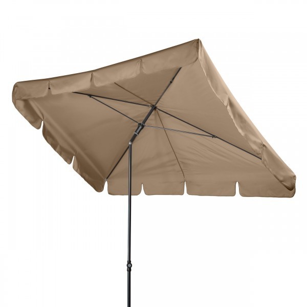 Doppler SUNLINE WATERPROOF 260 x 150 cm – naklápěcí slunečník khaki (kód barvy 846), 100 % polyester