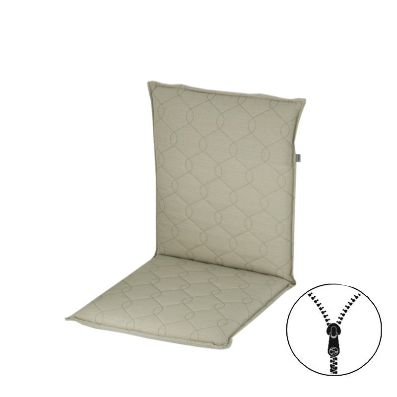 Doppler FUSION 2716 střední - polstr na zahradní židli a křeslo, bavlněná směsová tkanina