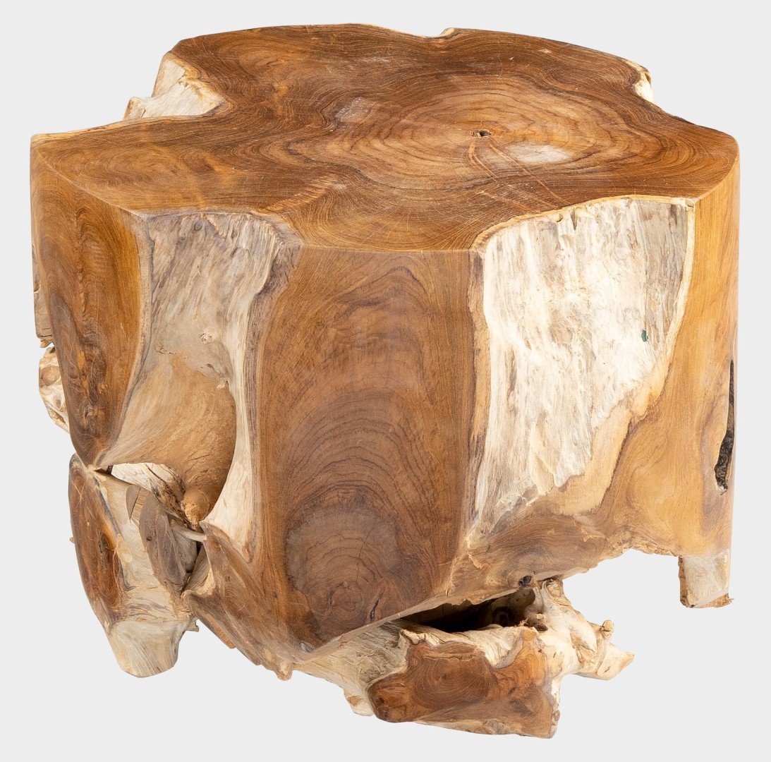 Levně FaKOPA s. r. o. BERT - originální stolek z teaku Ø 60 cm