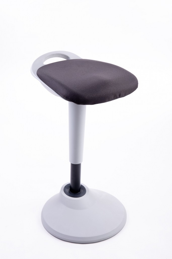 Alba CR Active Stool - Alba CR taburet - černá, plast + textil + kov