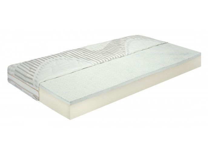 Moravia Comfort METIS - tvrdá latexová matrace s gel-latexem - potah Moravia 180 x 210 cm, snímatelný potah