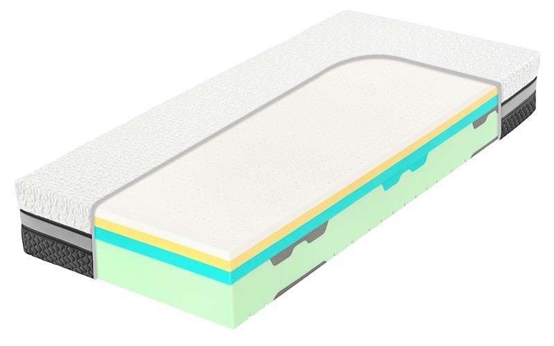 Tropico SPIRIT SUPERIOR LATEX 25 cm - luxusní pružná matrace s paměťovým efektem, snímatelný potah