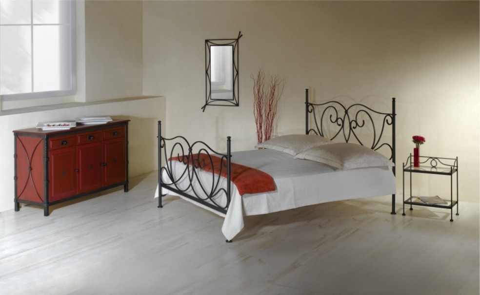 IRON-ART GALICIA - exkluzivní kovová postel 140 x 200 cm, kov