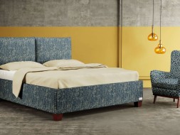 KINGSTONE - designová čalouněná postel (typ potahu D) 90 x 200 cm