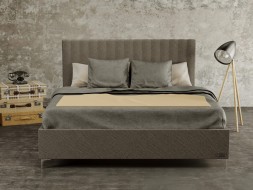 BELLATRIX - designová postel s čalouněným čelem (typ potahu B) ATYP