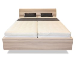 SALINA Basic - vznášející se dvoulůžková postel ATYP