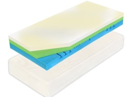 CUREM C4500 25 cm - jedinečně poddajná paměťová matrace 110 x 220 cm