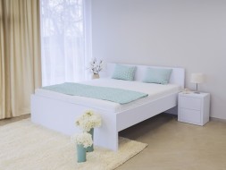 TROPEA - moderní lamino postel s plným čelem 140 x 220 cm