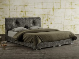 ATLAS - čalouněná postel (typ potahu D) 120 x 200 cm
