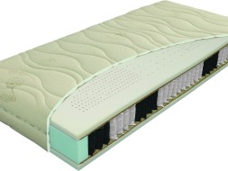 NATURA hydrolatex T3/T4 - luxusní oboustranná pružinová matrace pro zdravý spánek 200 x 210 cm
