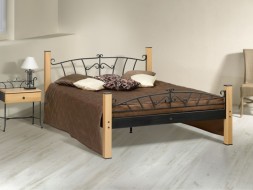 ALTEA - půvabná kovová postel 90 x 200 cm