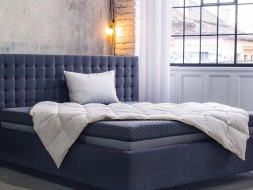 STRATFORD - jedinečná a spolehlivá čalouněná postel 90 x 200 cm