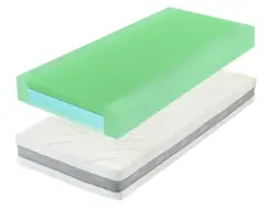 GUARD AIR HYBRID 26 (se zpevněnými boky) - ortopedická matrace + polštář jako dárek! 90 x 200 cm