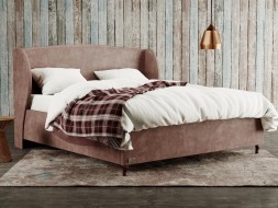 ENIF - designová čalouněná postel (typ potahu D) 120 x 200 cm