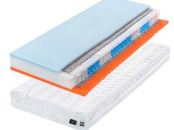 KONTAKT BAMBUS - ortopedická matrace s antialergickým potahem 90 x 200 cm
