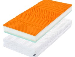 HEUREKA PLUS FLEXI 20 cm - vysoká ortopedická matrace 120 x 200 cm