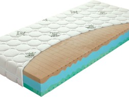 BIOGREEN MAXI - oboustranná matrace z přírodní pěny 100 x 200 cm