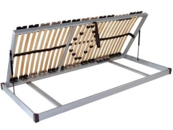 LUSSOFLEX kombi P LEVÝ - lamelový rošt s bočním výklopem 120 x 200 cm