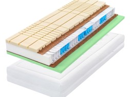 ARABELA HARD - tužší pružinová ortopedická matrace s hybridní pěnou 90 x 200 cm