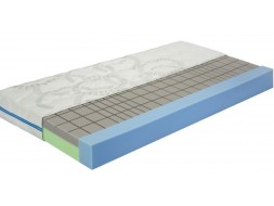 SENIORA - matrace se zpevněnými boky s antidekubitní profilací 85 x 195 cm