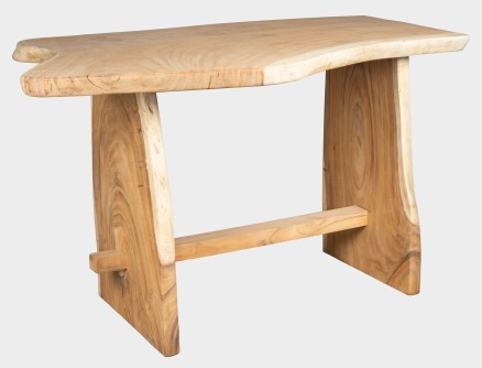 TRUNK BAR - dřevěný bar ze suaru 187 x 108 cm
