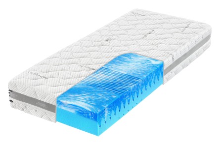 ZITA TROPICO 20 - nelepená matrace s gelovou pěnou a polštářem Lenoškem Kid zdarma 90 x 200 cm