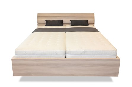 SALINA Basic - vznášející se dvoulůžková postel 160 x 200 cm