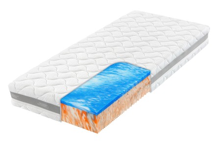 MONIKA TROPICO 22 - matrace s gelovou pěnou a polštářem Lenoškem Kid zdarma 160 x 220 cm