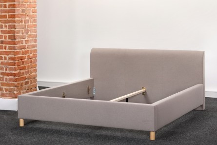 DOVER - čalouněná postel s jemným designem 90 x 200 cm