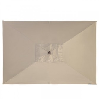 ALU WOOD 300 x 200 cm – slunečník s automatickým naklápěním s ULTRA UV ochranou přírodní (slonovinová kost - kód barvy 820)