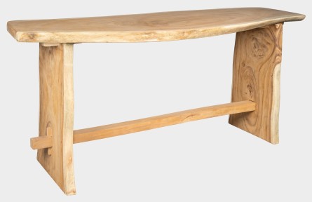 TRUNK BAR - dřevěný bar ze suaru 240x88x108cm