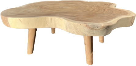 TRUNK - konferenční stolek ze suaru 145 x 147 cm