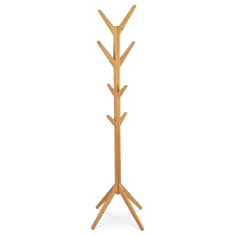 VĚŠÁK - stojanový z bambusu - přírodní odstín