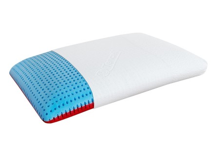NUBES DUO EFFECT - paměťový polštář s chladivou a hřejivou stranou