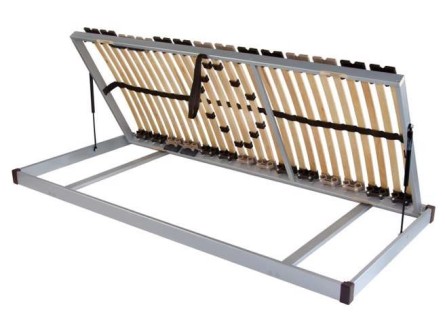 LUSSOFLEX kombi P PRAVÝ - lamelový rošt s bočním výklopem 90 x 220 cm