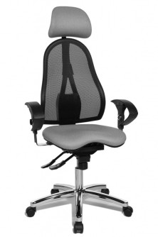 Topstar - oblíbená kancelářská židle Sitness 45 - šedá