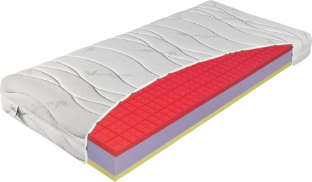 ANTIBACTERIAL visco vakuo 24 cm - matrace s úpravou SANITIZED v akci 1+1 80 x 200 cm 2 ks