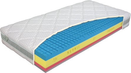 NEROLI therapy - antibakteriální matrace s antidekubitním prořezem 90 x 200 cm + polštář jako dárek!
