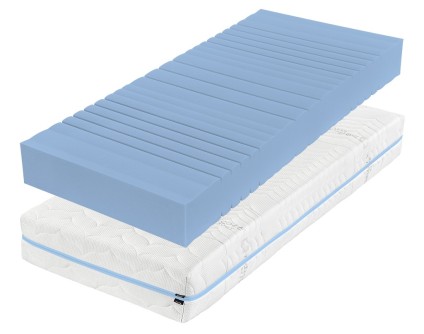 DREAMLUX MAMUT - tvrdší monoblok vhodný pro alergiky 90 x 200 cm + polštář jako dárek!