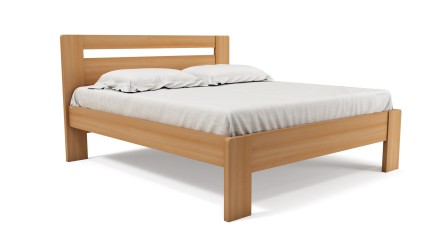 REBEKA - luxusní masivní buková postel 160 x 200 cm