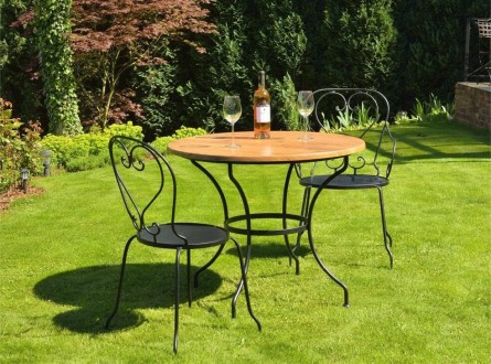MONTPELIER - čtyřnohý zahradní stůl ∅ 85 cm - bez desky